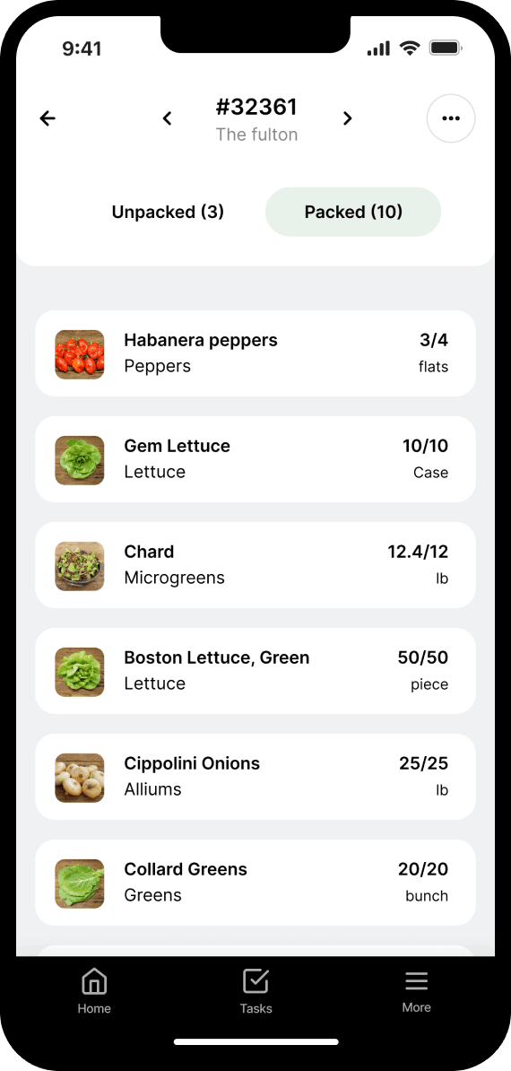 Crop planning map mobile